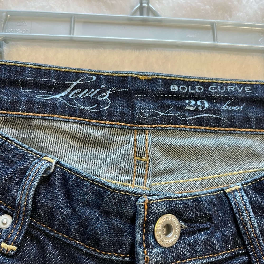 Levi’s Bold Curve Bootcut Jeans 29x30 Denim - Picture 9 of 11